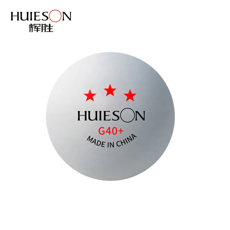 Huieson Professional Table Tennis Balls, New Material, ABS G40 +, Ping Pong Balls for Table Tennis Training Robot