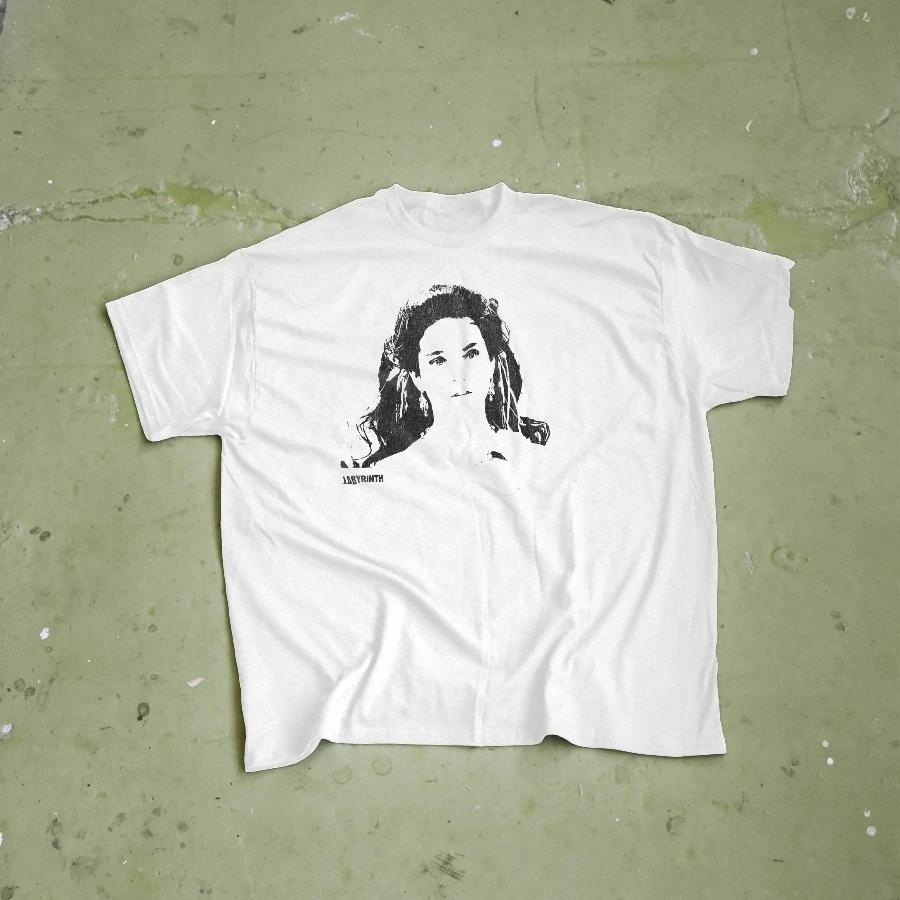 Labyrinth Sarah Williams Tee - 80s Retro Fantasy Movie Shirt Four season popular unisex cotton T-shirt