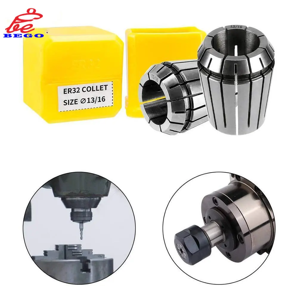 ER11 ER16 ER20 ER25 ER32 ER Precision Spring Collet Chuck 0.015mm 0.008mm Engraving Machine Spindle Motor For CNC Milling Tool