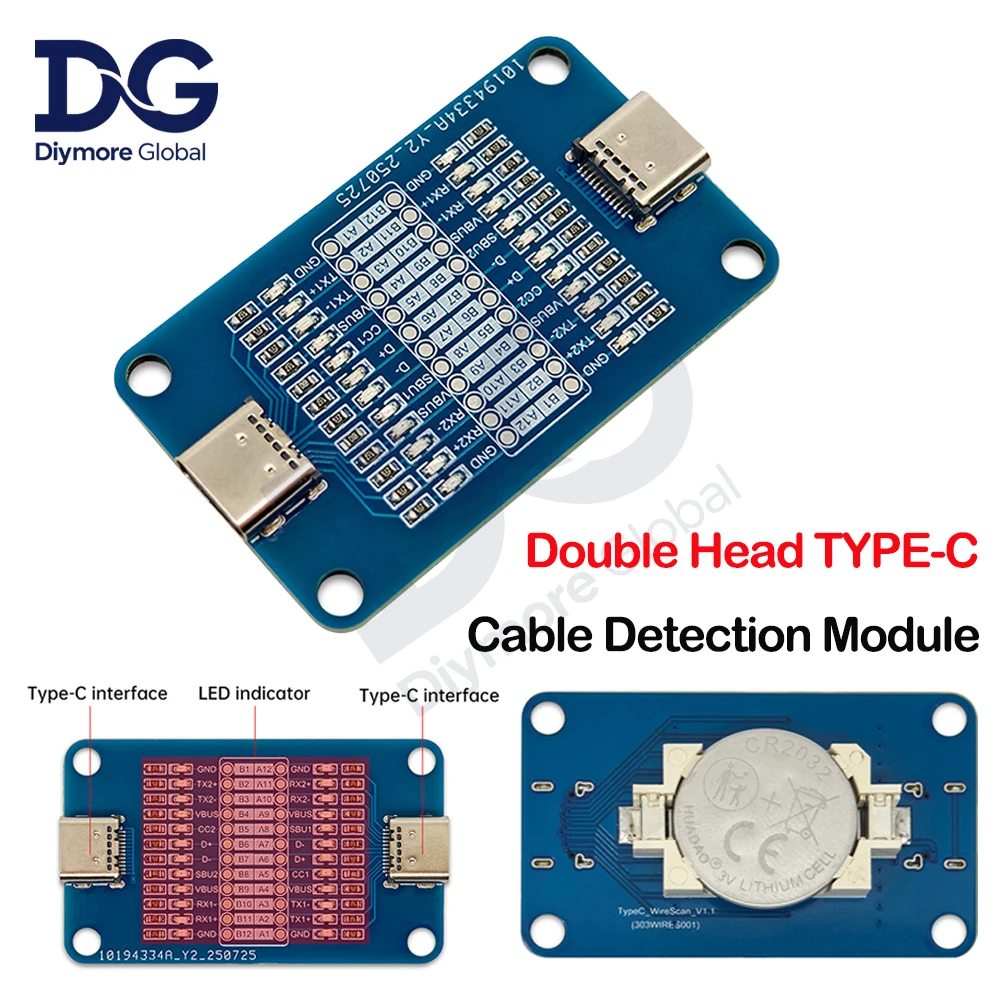 1PC Portable Type-C…