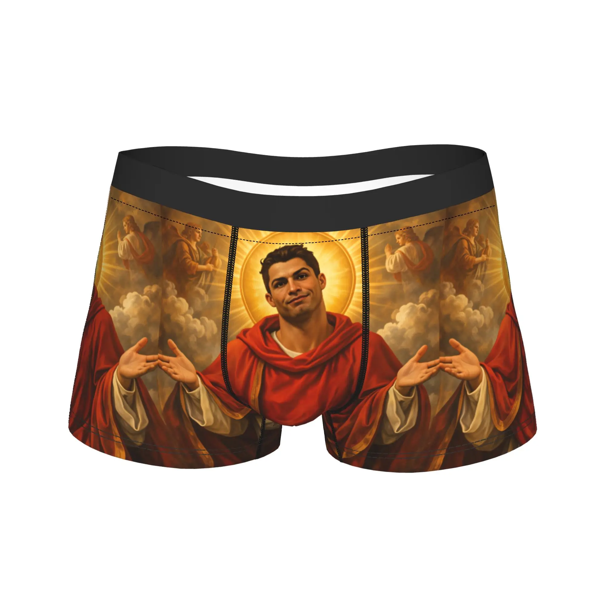 Ropa interior Cristiano R-Ronaldo CR7, calzoncillos tipo bóxer con estampado, calzoncillos de calidad para hombre, calzoncillos tipo bóxer suaves y sexys, regalo de cumpleaños