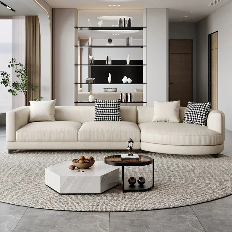 xx-Home Furniture Lounge Living Room Leisure Velvet Modular Sectional Sofa Set Modern Corner L Shape Modular Sectional Couch&
