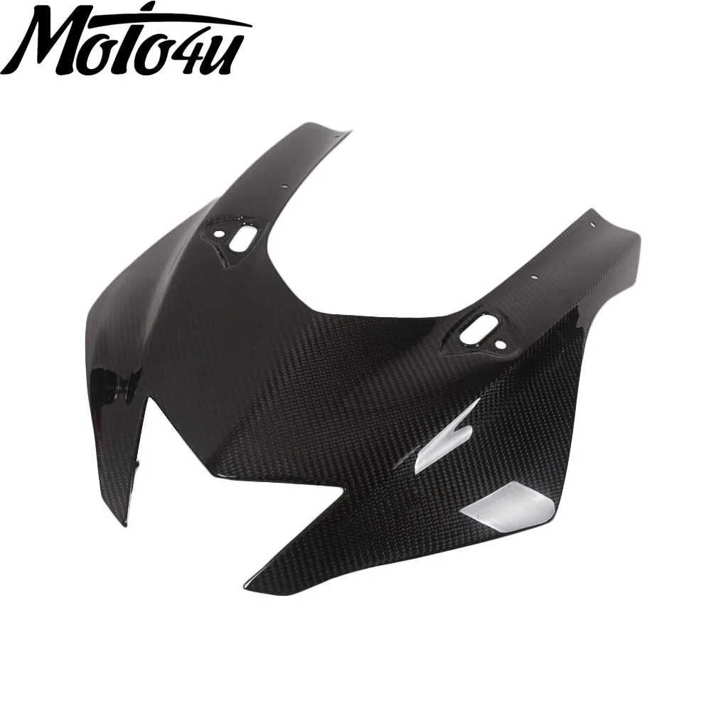 Carbon Fiber Upper Front Headlight Nose Housing Fairing For Yamaha R6 2017 2018 2019 2020
