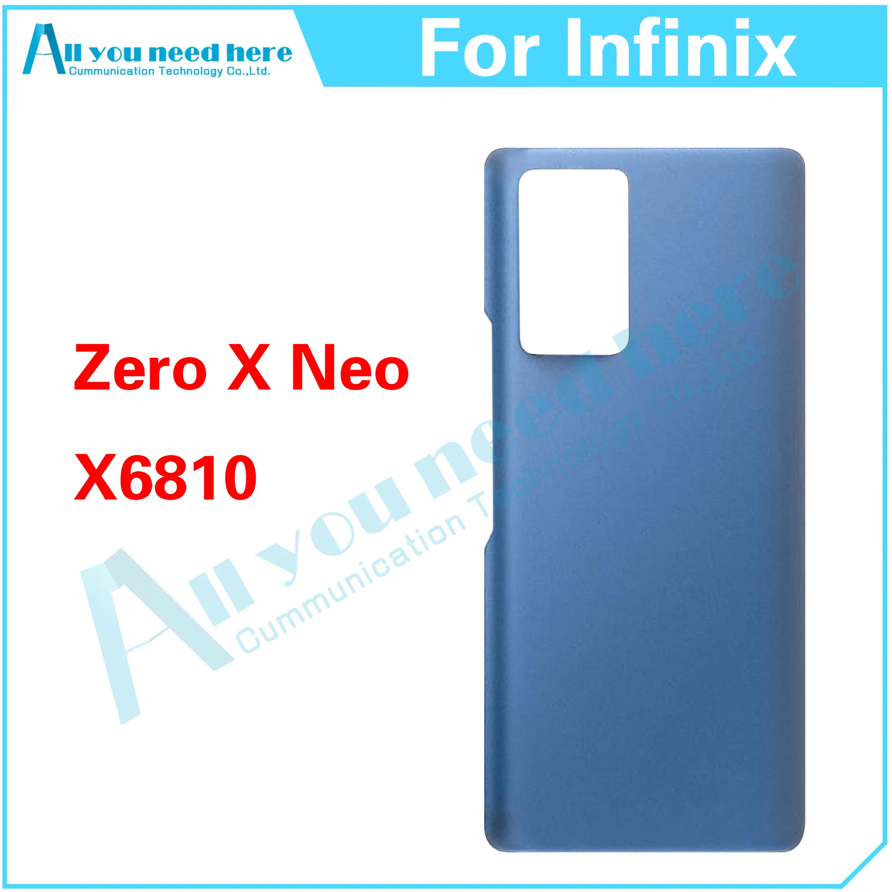 

10PCS For Infinix Zero X Neo X6810 Rear Case Battery Back Cover Door Housing Repair Parts Replacement