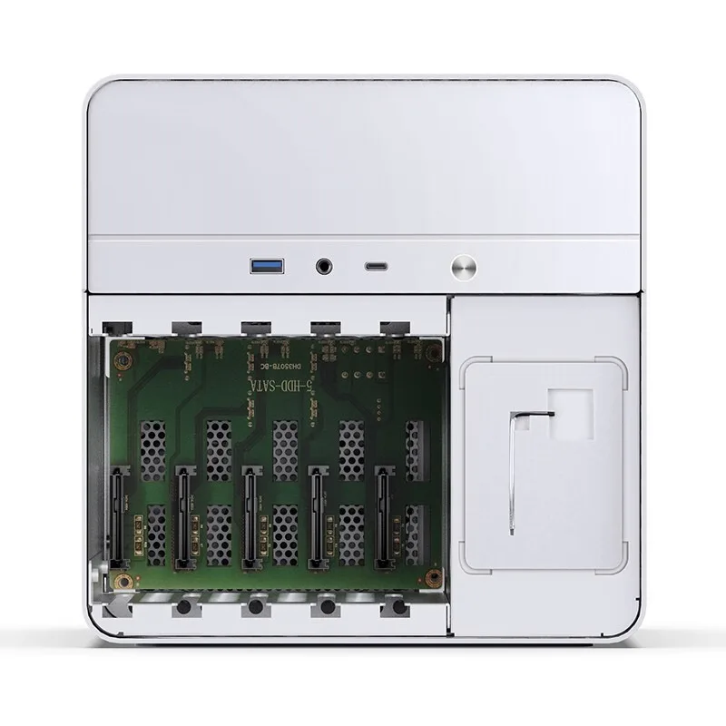 Mini NAS chassis ITX mini aluminum strip steel plate bracket 130mm CPU cooler two JONSBO N5 N4 N3 N2 N1