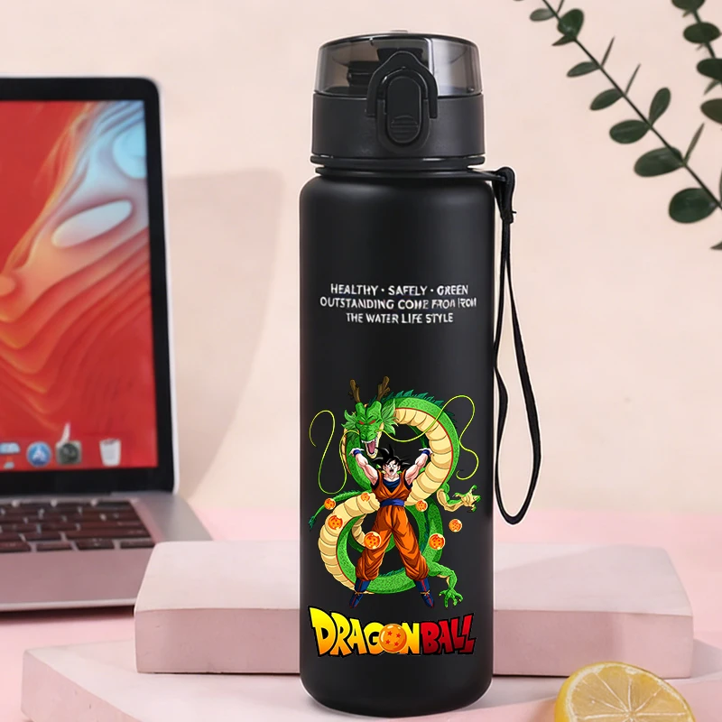 650ml Dragons Ball Water Bottles Anime Son Goku Sports Bottle Cartoon Outdoor Travel Gym Fitness Jugs Boys Girls Drinking Cups view 5