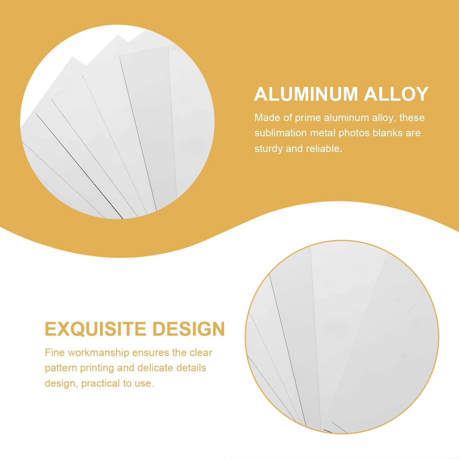 

10 Pcs 10x15cm Mirror Silver Aluminum Sublimation Blanks Metal Photo Wall Poster Frames for Heat Transfer Printing Gifts