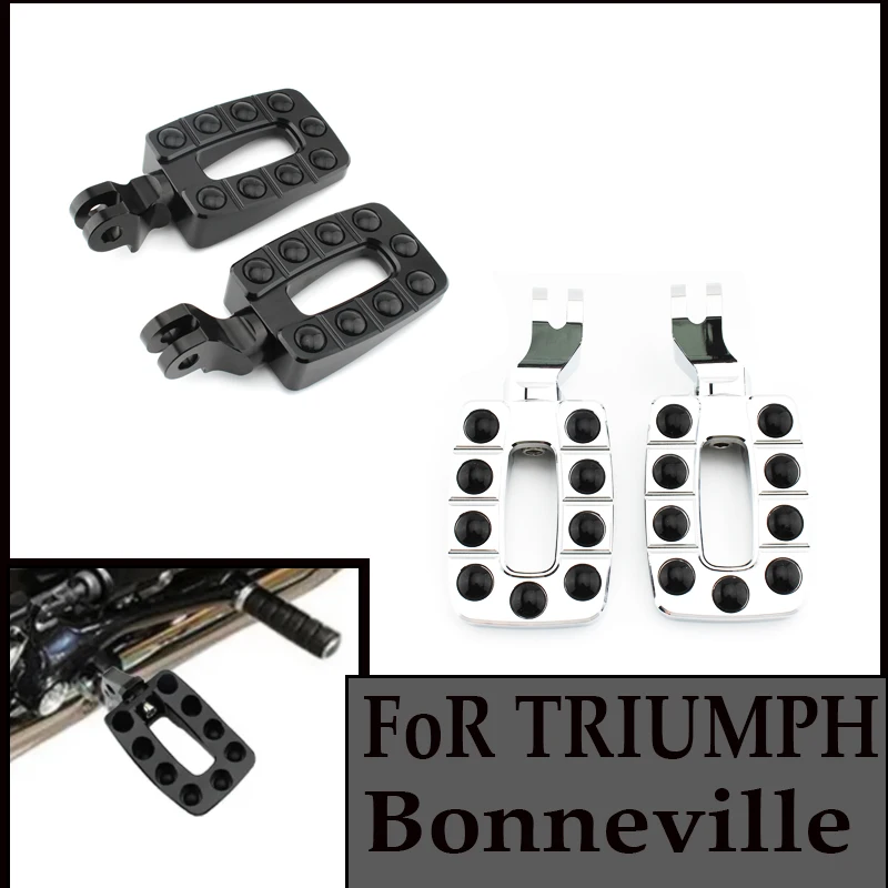 

For TRIUMPH T100 Bonneville Deluxe Sport Glide Driver Foot Pegs BEFORE Footrest Foot Pedal