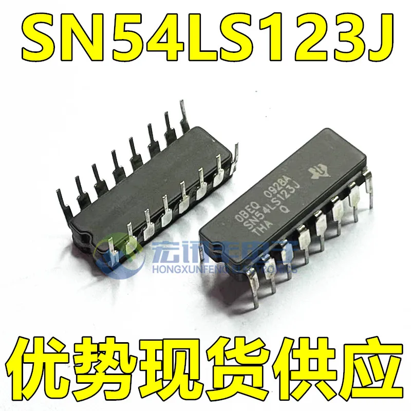 54LS123 SN54LS123J  CDIP14       10PCS