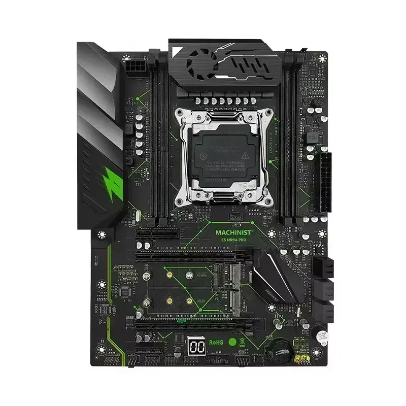 MACHINIST MR9A PRO X99 Motherboard-Kit-Set mit Xeon E5 2640 V3 CPU DDR4 2 Stück * 8 GB RAM-Speicher-Kombination Vierkanal-ATX