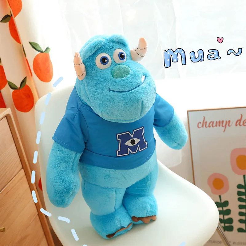 

Monster University Blue Hair Monster Doll Plush Toy Cute Sullivan Pillow Birthday Gift