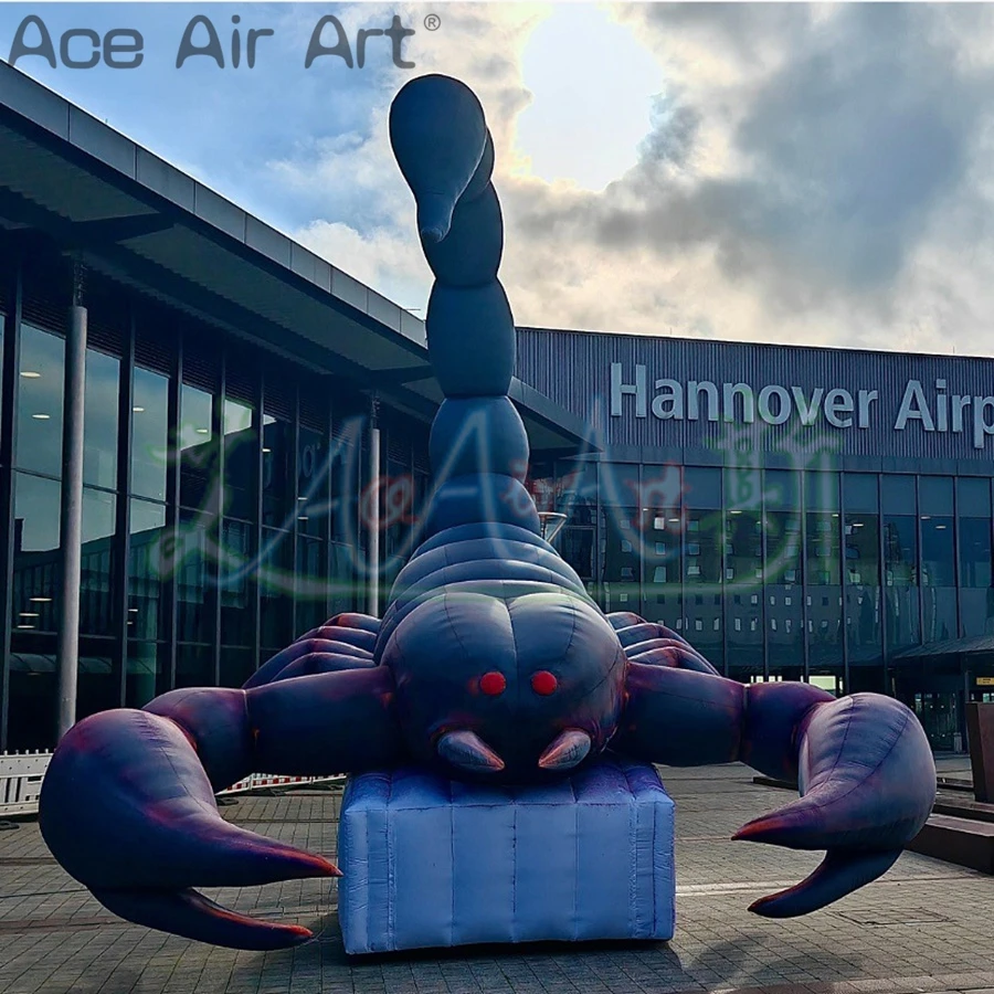 

Custom Giant Halloween Decor Inflatable Scorpion Replica for Outdoor Yard Festival Party Decoration