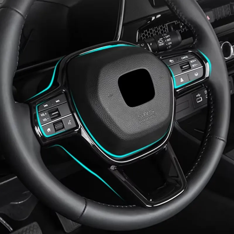 Für Honda CR-V CRV 6. Generation 2023 2024 2025 2026 Hybrid Glänzend Schwarze Stil Auto-Innenverkleidung Zubehör Linkslenker LHD – Detail 15