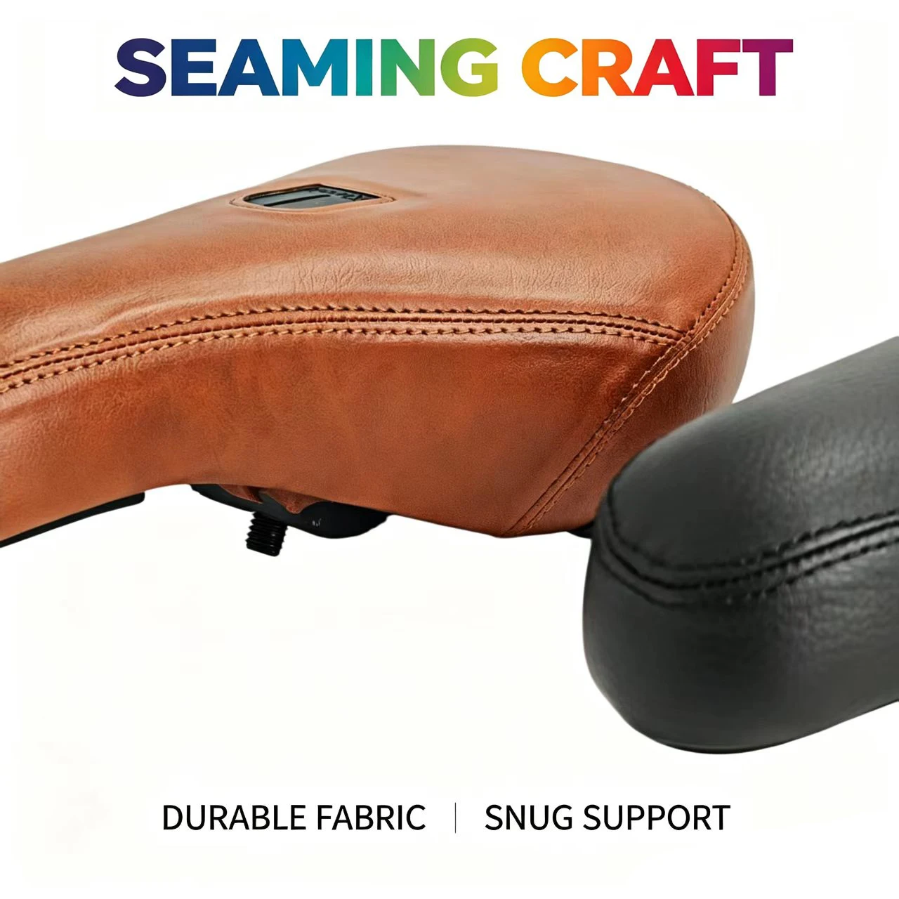 BMX Saddles BMX Bike Saddle Dirt Jump Bike Seat Freestyle Racing Cruiser PVC Leather Ultralight Soft Comfortable Bicycle Saddle view 3