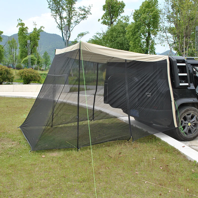 SUV Rear Tent with Mosquito Ne - Camping Cooking Tent 评论和价格