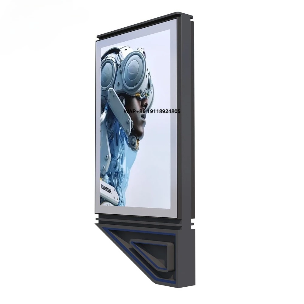 

High Quality Outdoor Advertising Lightbox Billboard Scrolling Feature Fabric Acrylic Metal & Galvanized Steel Material