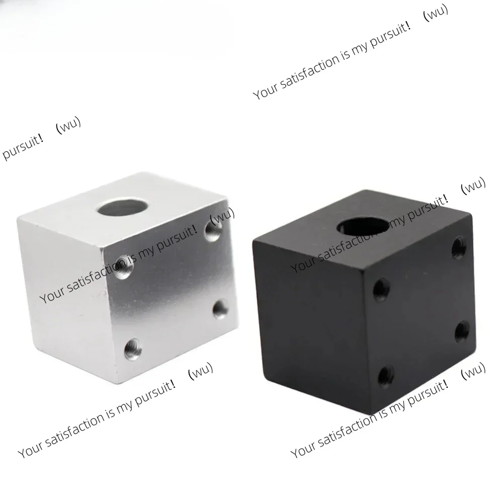 T8 Screw Nut Conversion Seat 3D Printers Parts T8 Trapezoidal Nuts Lead Screw Housing Mounting Bracket Aluminum Block