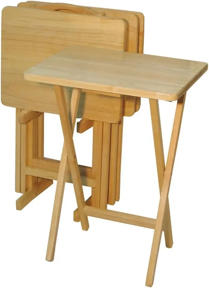 

Table Set, Natural, 14.75 in x 19 in x 25.5 in, 5 Piece