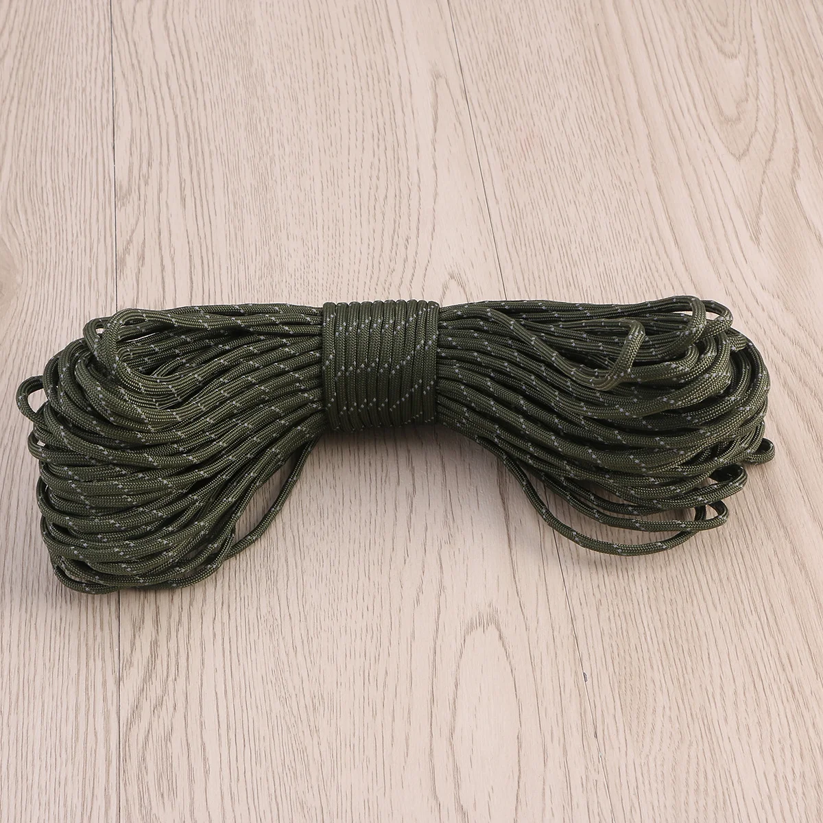 

1 Bundle Reflective Rope Tent Rope For Camping Hiking Outdoor Survival Patented Military Paracord Gear Durable Paracord Safety