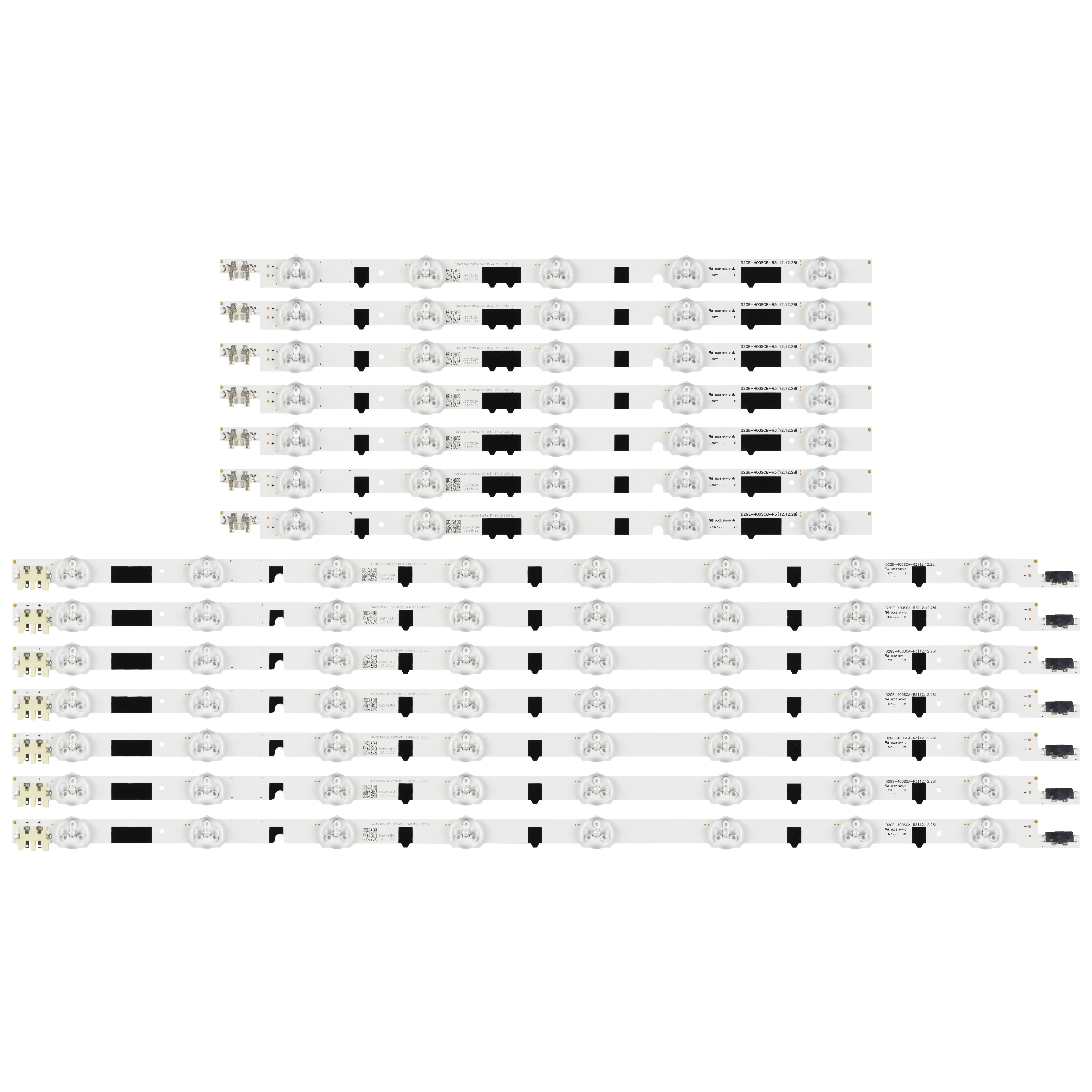 New 14 PCS LED Strip for UE40F6755 UE40F6770 UE40F6780 UN40F6100 UN40F6300 UN40F5200 UN40F5500 UN40F6800 UE40F6330 HG40EB690