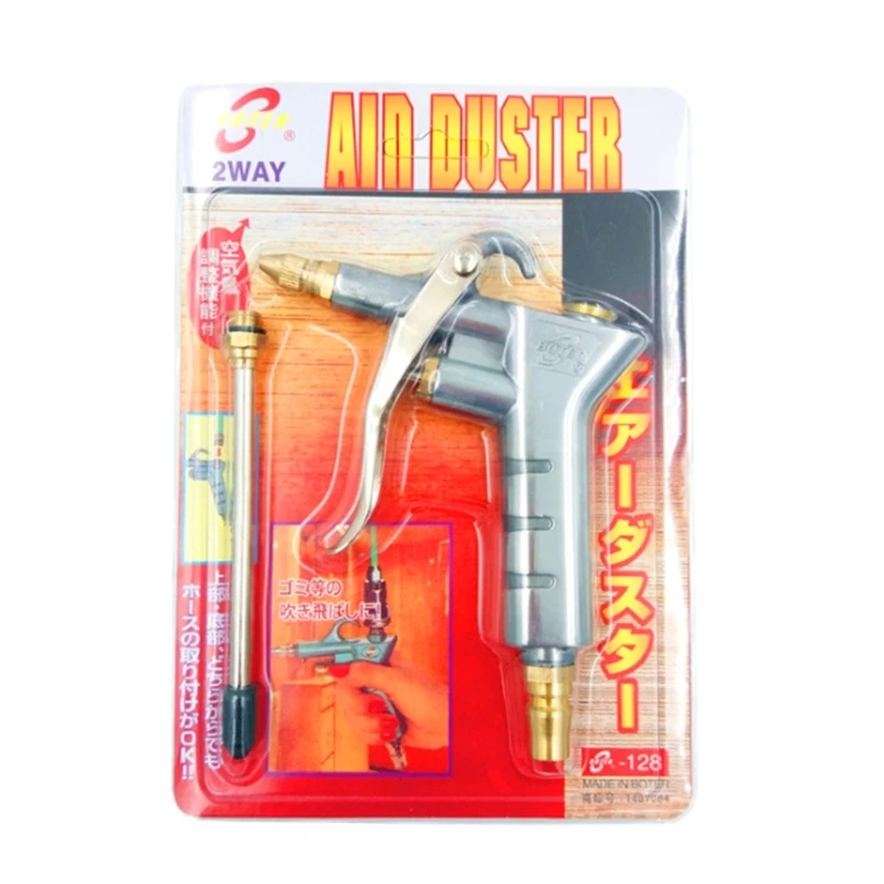 Pistolas industriales boquilla ajuste extensión acero accesorio compresor limpieza polvo Dropship