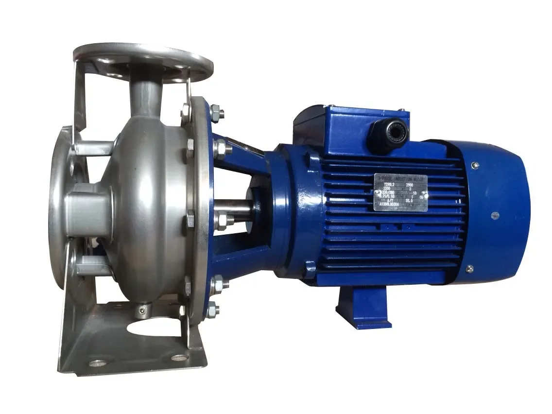 

GZA (S) 100-80/125 Stainless steel pressurized circulating pump Boiler pump Chemical flushing pump