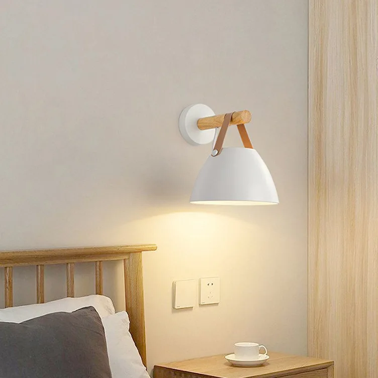 

Креативный настенный светильник с поясом, современный простой прикроватный настенный светильник для спальни, гостиной, фоновый светильник для прохода, лестницы