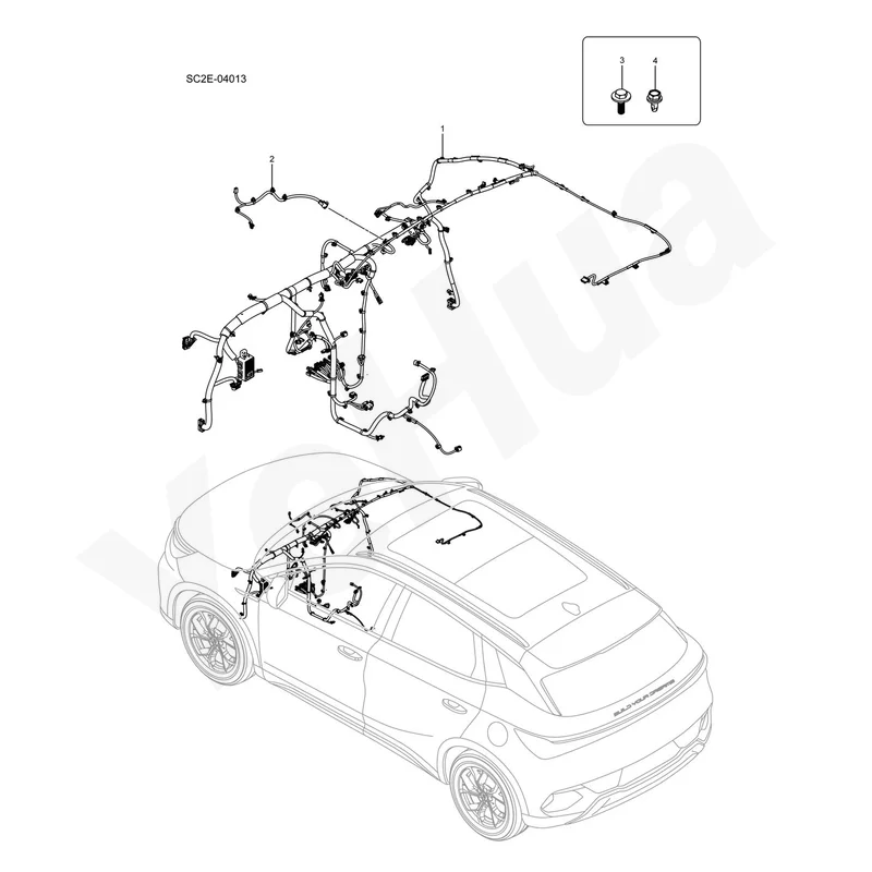 

Для BYD ATTO3 Yuan Plus 2021-2025 Φ портупея для приборной панели