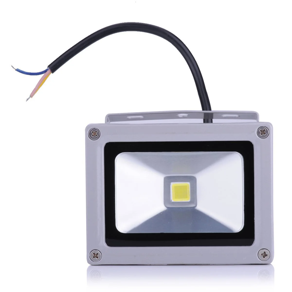 

10 Вт водонепроницаемый светодиодный уличный теплый белый 2800 К 3200 К срок службы 60000 часов энергосберегающий AC85V 265V алюминиевое стекло солнечное