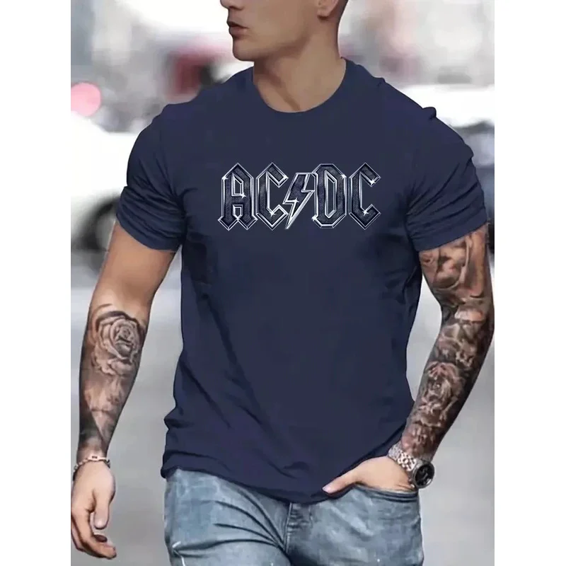 Unisex 2025 T-shirt classic rock band crew neck black T-shirt high quality breathable sports top image 4