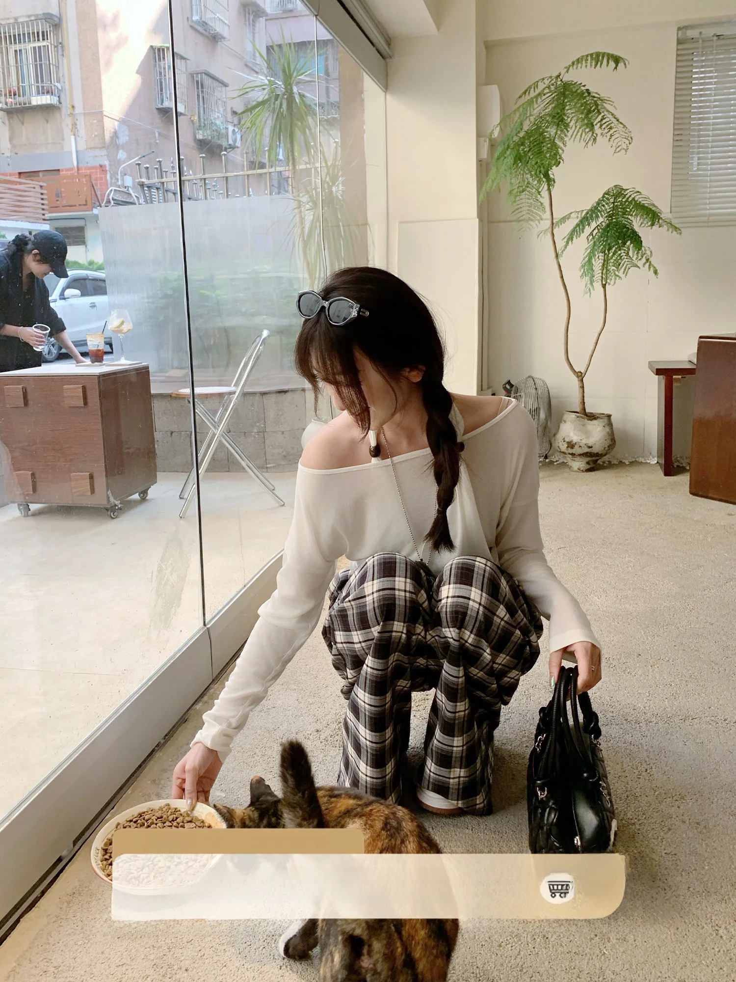 

Asymmetrical Design Silk Knitted Sweater Collar Hanging Two-Way Wear Casual Sle Spring Collection Women's Soft Knitwear