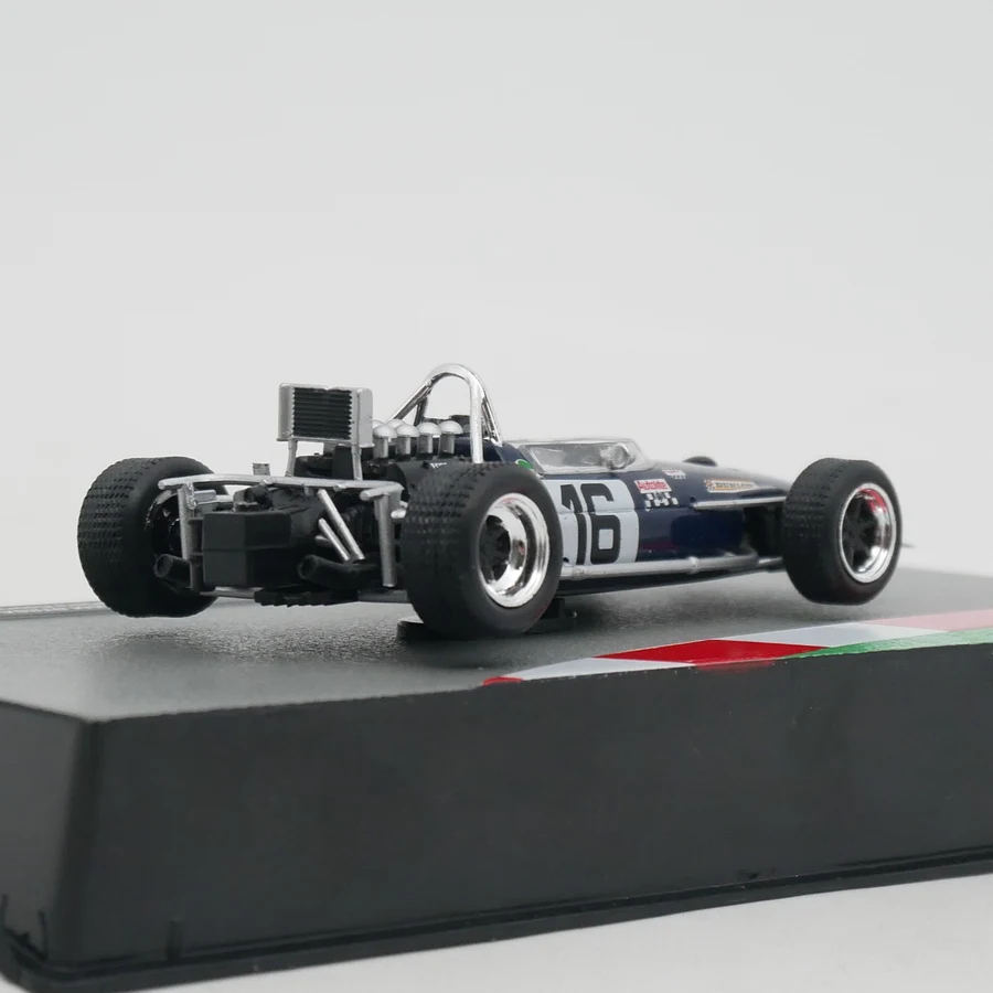 Ixo 1:43 Racing Brabham BT26A 1969 Piers Courage Diecast Car Model Metal Toy Vehicle