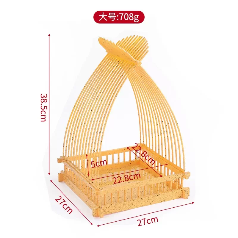 Creative Fried Basket sushi cake seafood Fruit Basket Dining Plate tray Korean Hot Pot Restaurant japanese dish set tableware