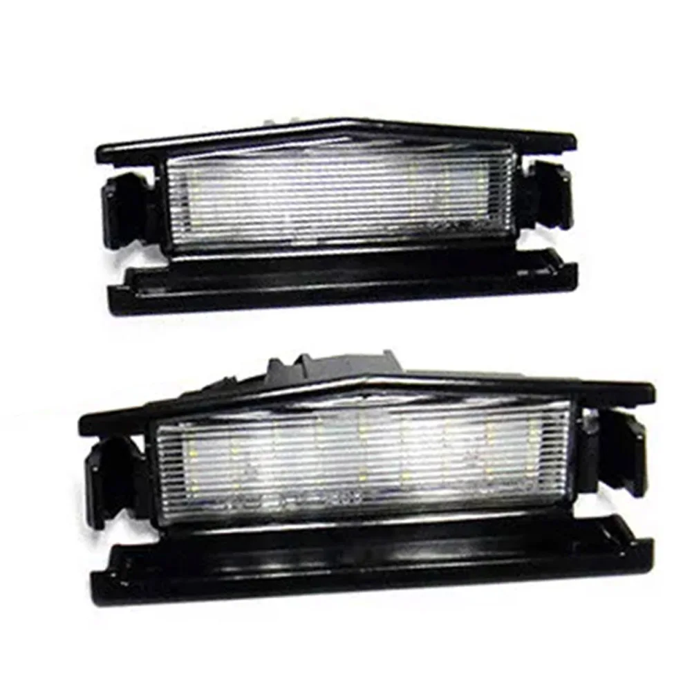 Above The License Plate LED License Plate Light ABS Material Anti-corrosion Easy To Use No Deformation Practical