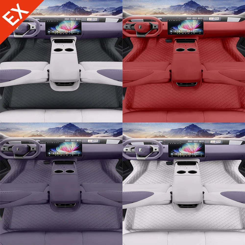 

For Changan AVATAR 06 2025-2026 Foot Mat Full Surround Waterproof And Double Layer Carpet Surface 360 Aviation Soft Bag
