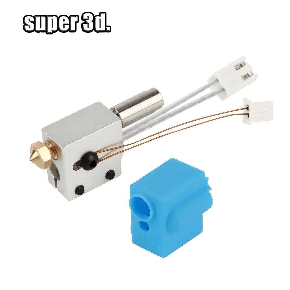 3D Printer Parts Hotend Kit 24V 64W Heating Tube Thermistor 0.4mm Nozzle For Artillery Sidewinder X1 X2 Print Head Hotend Kit