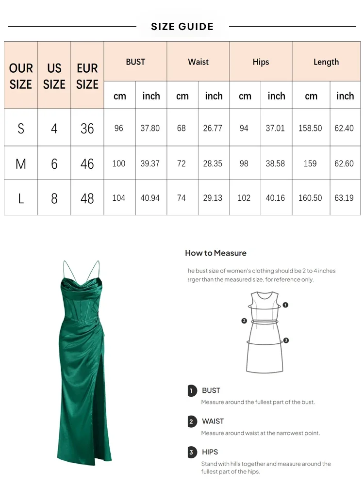 2024 Women\'s Strapless Satin Tube Halter Bodycon Backless Wedding Guest Maxi Dress for Women High Split Cocktail Party Dresses