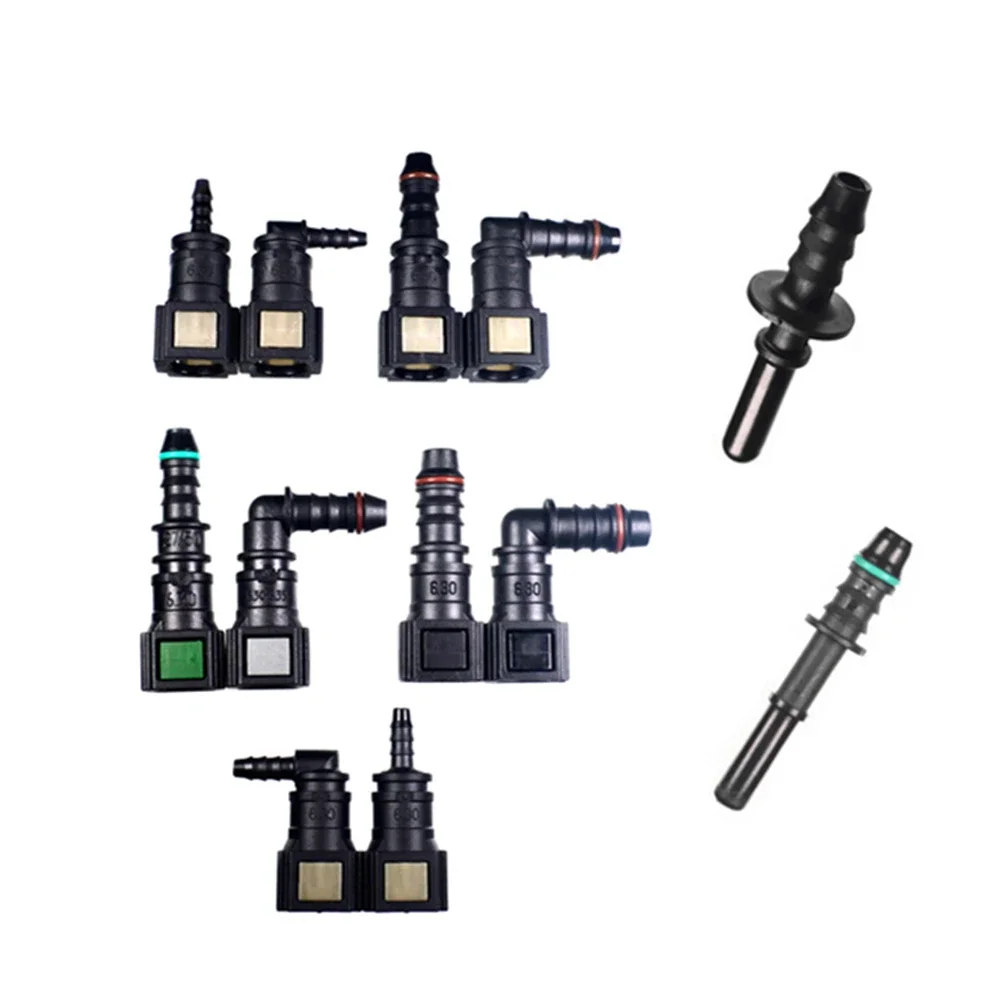 

Auto parts Plastic fuel fitting SAE1/4" Fuel Quick Connector with Male End Piece quick connector kits