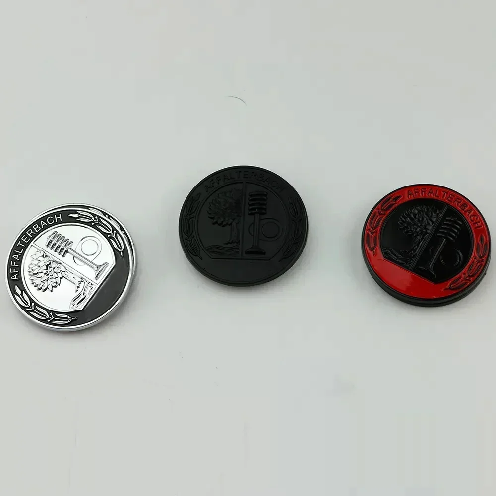 Emblemat samochodowy AMG, naklejka AFFALTERBACH AMG na maskę, naklejka na okna do Mercedes Benz GLA CLA W205 W212 GLC W464 W463 57mm