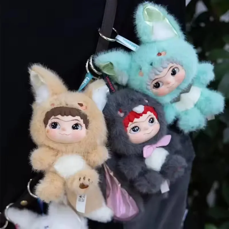 

HOT Wakuku Fox&Bunny Trickor Treat Blind Box Linda Action Character Mystery Box Fox Bunny Anime Keychain Doll Bag Surprise To