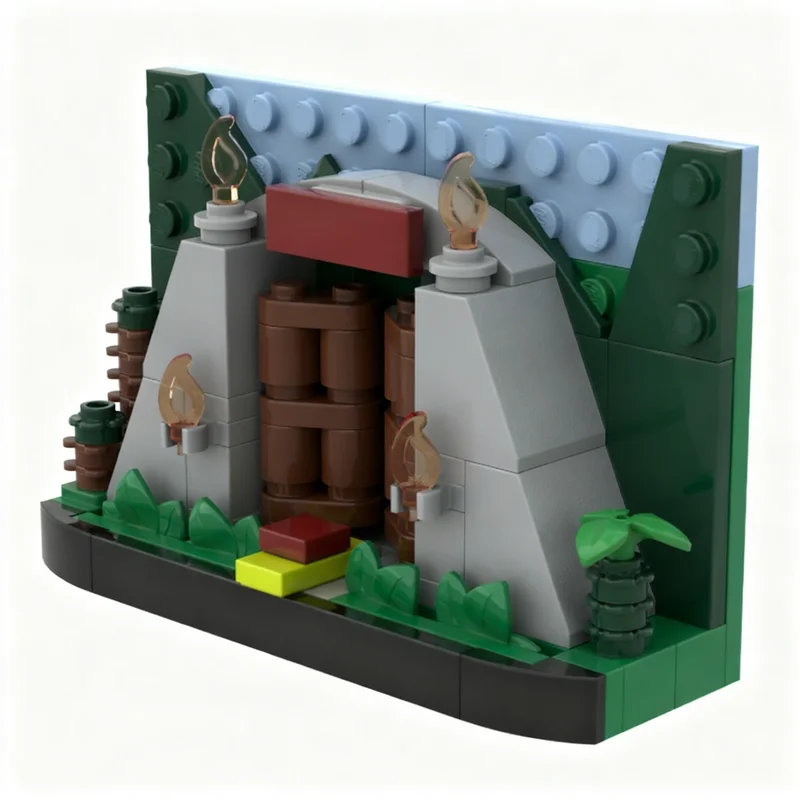 111 Parça MOC Park Kapıları TV - Kids Education Park incelemesi ve fiyatı