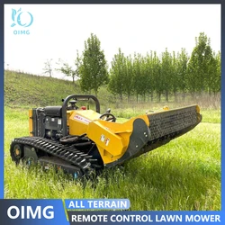 Remote Control All Terrain Slope Mower Smart Mowing Robot 40HP Hydraulic Platform Four-Stroke Diesel Engine 28L