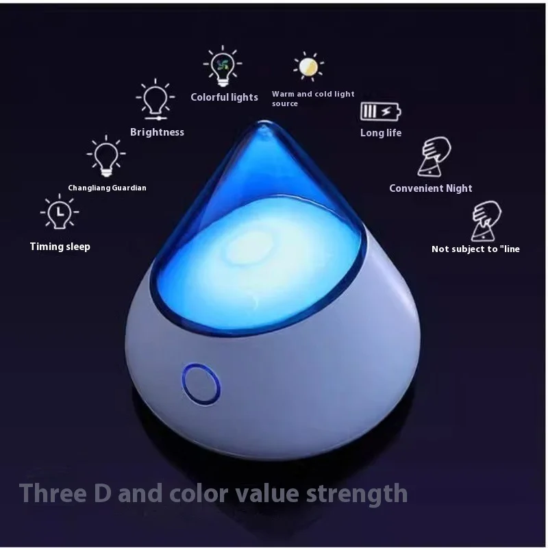 Extremely Simple Style Night Bedroom Atmosphere Light Romantic Bedside High-End Desk Lamp Gift For Girlfriend Best Friend