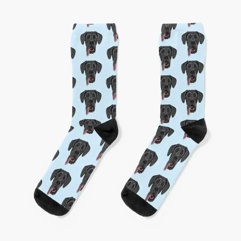 

Great Dane Socks soccer anti-slip cotton funny gift Men's Socks For Women Men's