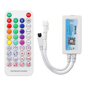 وحدة تحكم موسيقى فانتوم بلوتوث ، SP611E ، WS2812B ، WS2811 ، سوار إضاءة LED للألعاب النارية ، تيار مستمر 5 فولت -24 فولت أفضل 6 مبيعات الألعاب النارية الزناد - No3