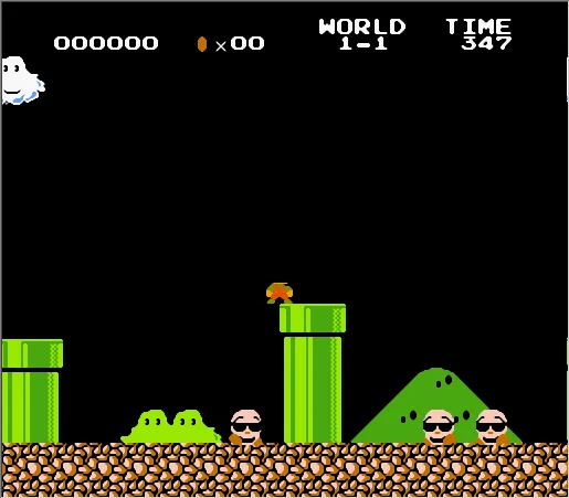 خرطوشة ألعاب Nippon SMB(FDS) طوال الليل لوحدة التحكم NES/FC