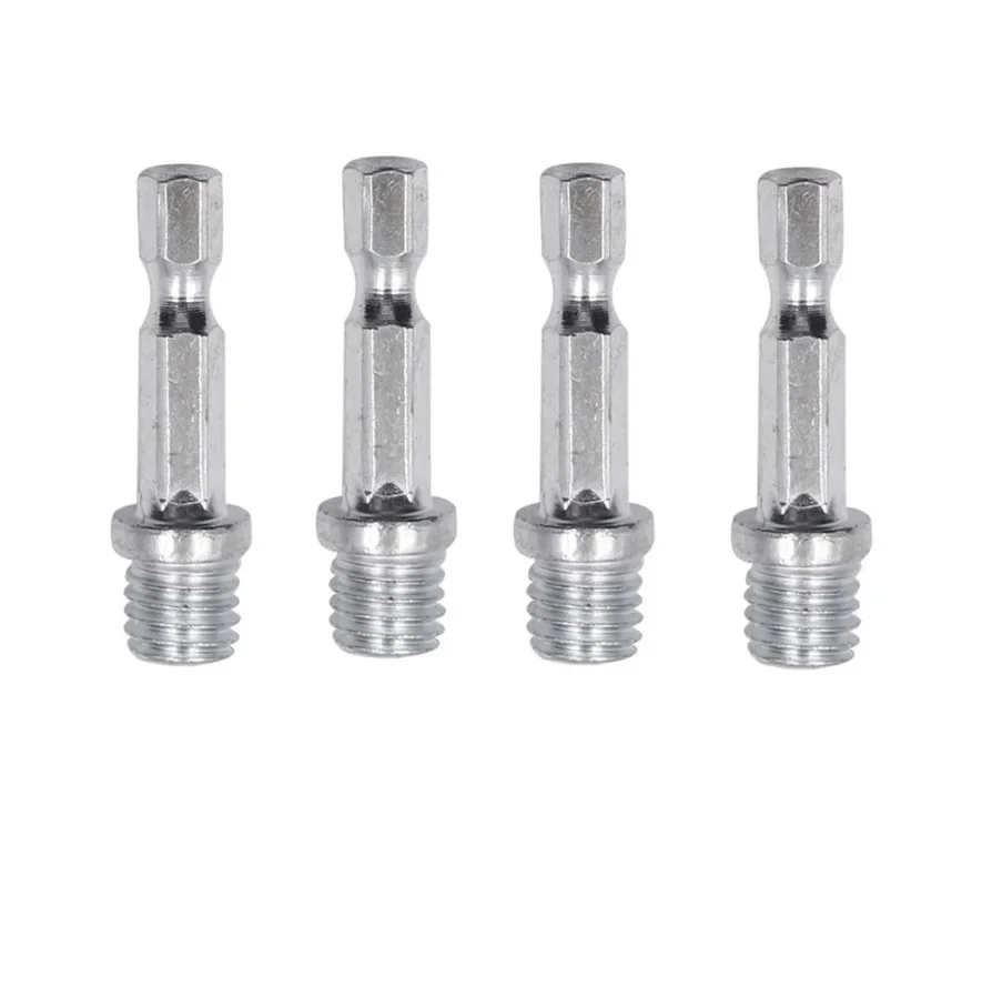 เจาะ Chuck เชื่อมต่อ Rod ก้านเชื่อมต่ออะแดปเตอร์แผ่นขัดการเชื่อมต่อ 6mm Shank เส้นผ่านศูนย์กลางสําหรับขยายไฟฟ้าเจาะ