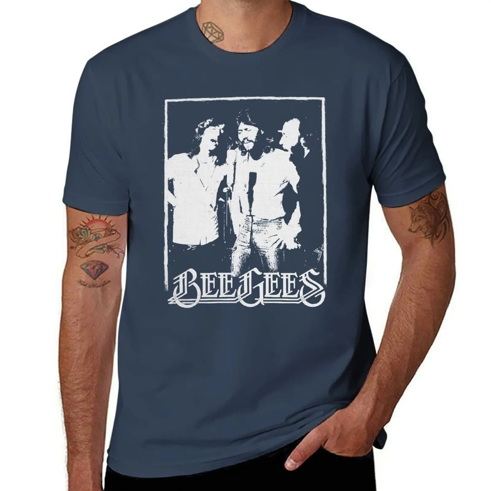 

Gees Bee Band T-Shirt Breathable Basic Cotton T-Shirt