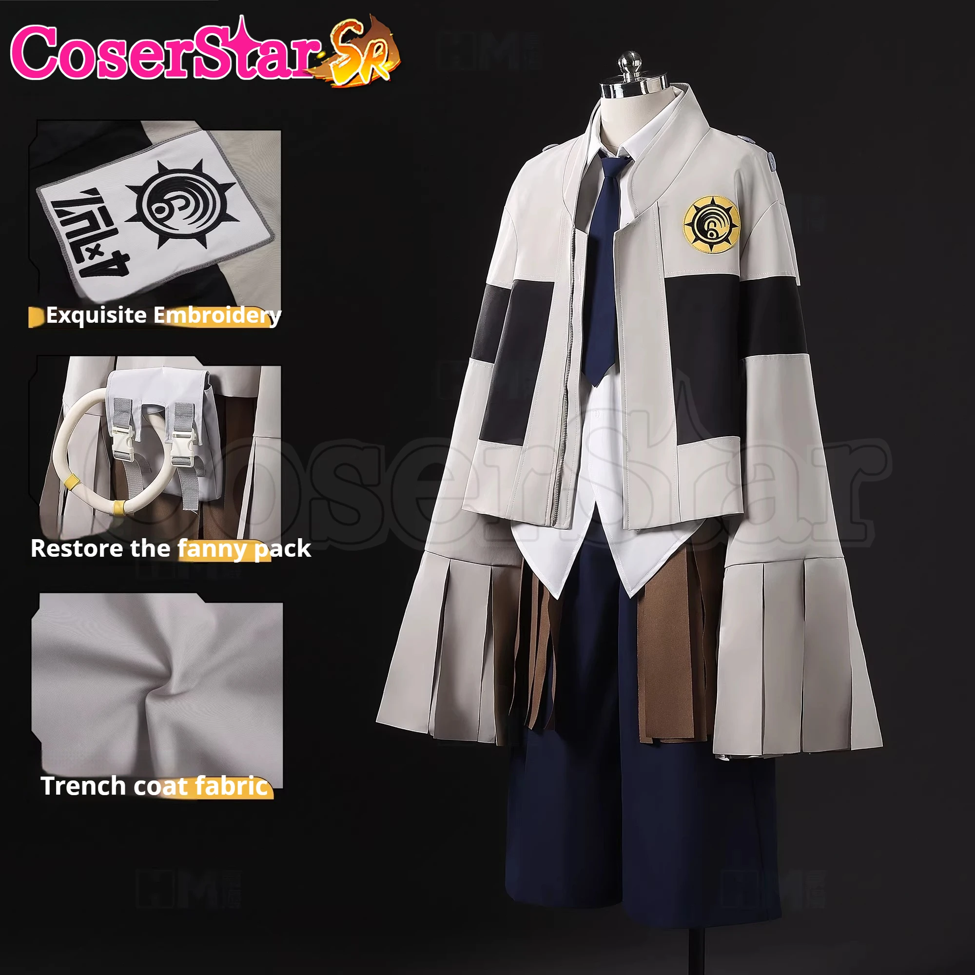 

CoserStar-SR Anime Gachiakuta Tamsy Caines Cosplay Costume Outfit Halloween Christmas Carnival Comic Role Play Uniform Prop