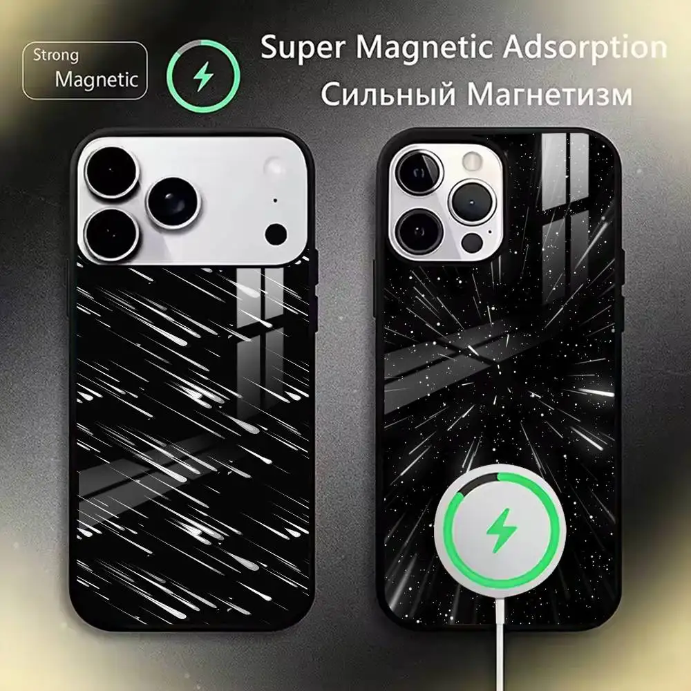 

Minimalist Raindrop Abstract Phone Case For iPhone17,16,15,14,13,12,11 Plus,Pro Magnetic with Magsafe Wireless Charging